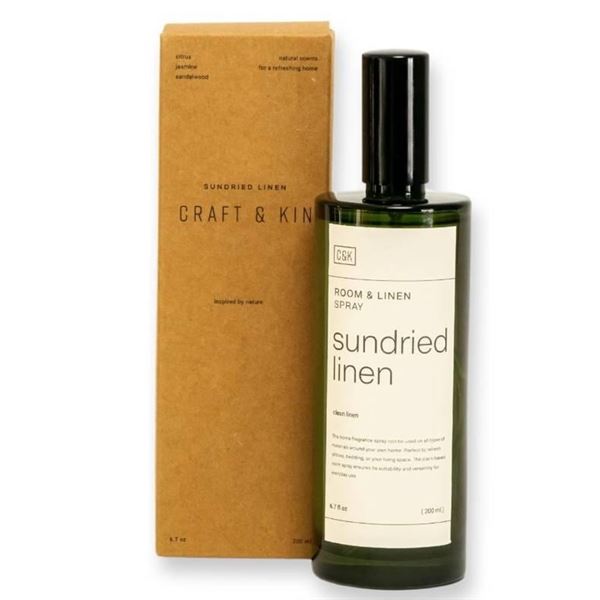 Craft & Kin Room Spray, 6.76 oz Sundried Linen Spray