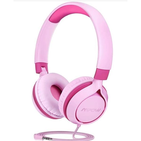 2 Pack MPOW CH6 Wired Headphones for Children with Volume Limiting Feature **Colors May Vary**