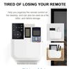 Image 1 : Adhesive Remote Control Holder, White