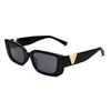 Image 1 : Feisedy Small Rectangle Sunglasses
