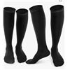 Image 1 : Cambivo CS10 Compression Socks, Black, 2 Pairs, Size Small