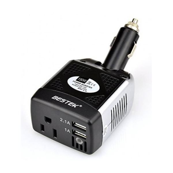Bestek 150W MR1511LC-BK-US-E10 Car Power Inverter