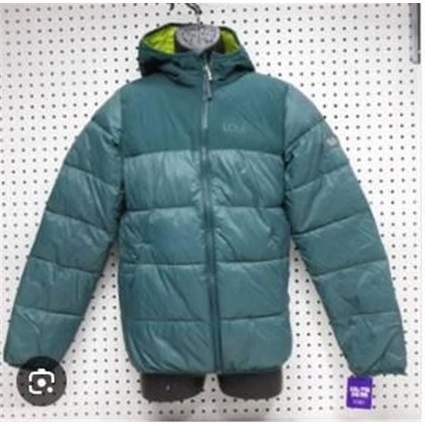 Lole Girls’ Jacket with Primaloft Insulation, Size 7/8, Green