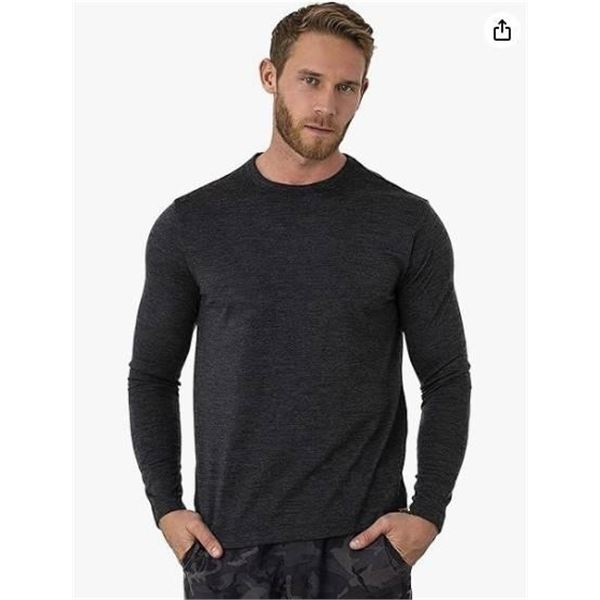 Lole Men’s Merino Baselayer Top with Temperature Control Features