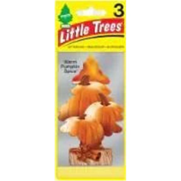 4 – 3 Pack Little Trees Warm Pumpkin Spice Air Fresheners