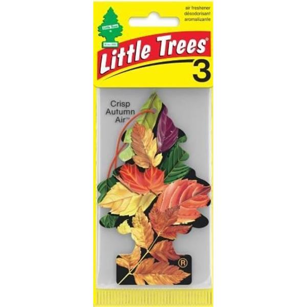 4 – 3 Pack Little Trees Air Freshener in Crisp Autumn Air Scent
