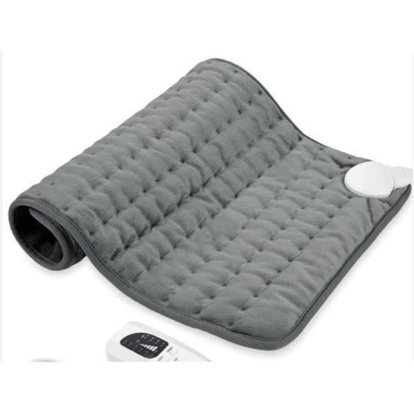 Heating Pad with Adjustable Heat Levels and LED Controller Display