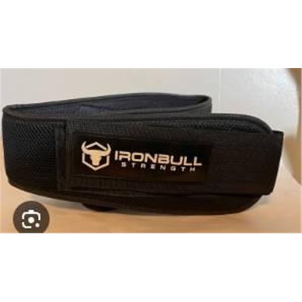Iron Bull Strength Weightlifting Belt Black