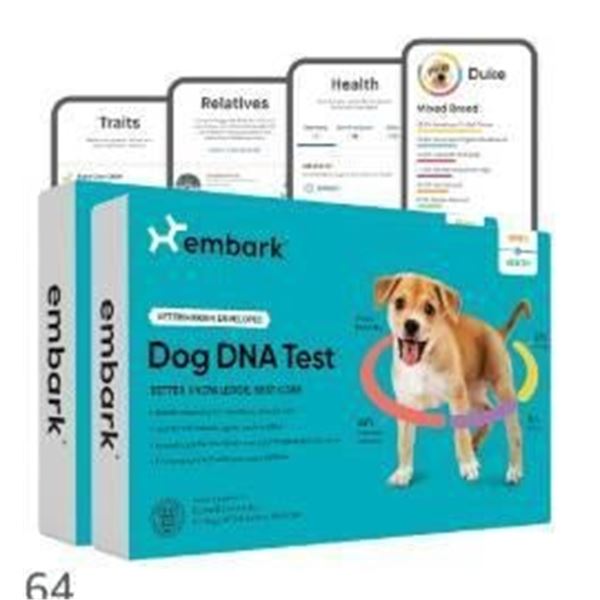 Embark Dog DNA Test Kit for Breed Identification and Health Insights