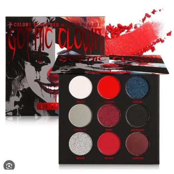De’ Lanci Gothic Clown 7-Color Makeup Palette