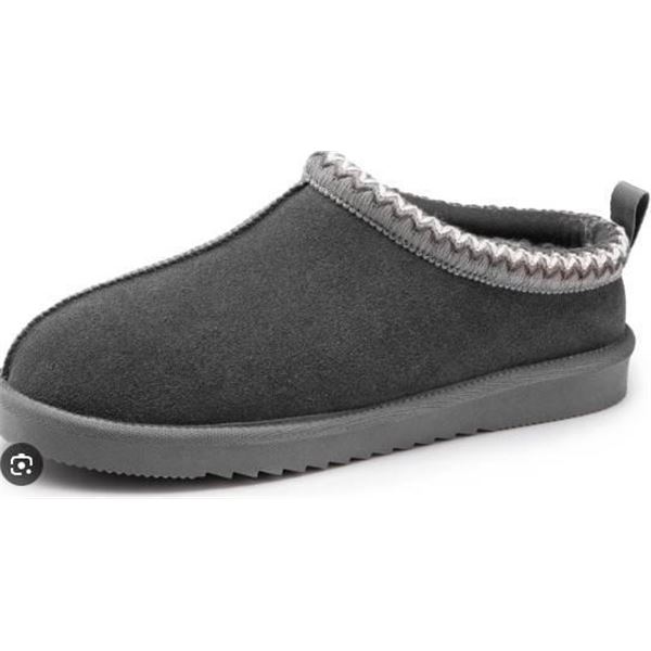 Dream Pairs SDS-L2412W Gray Slippers, US Size 10, Men’s Slip-On Footwear