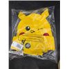 Image 2 : Pikachu-Themed Yellow Beanie With Tag and Label