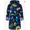 Image 1 : CJMJXPH Robe Navy With Gaming Controller Design, Size 13-14 Years