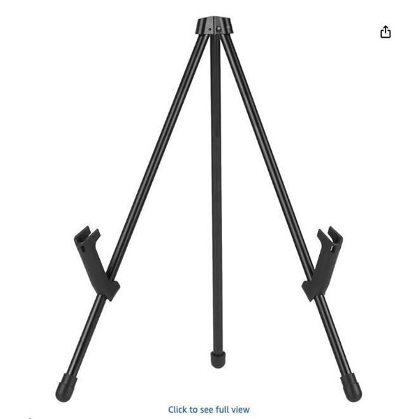 Amazon Basics Instant Easel – Tripod Style, Supports 5 lbs (2.3 kg)