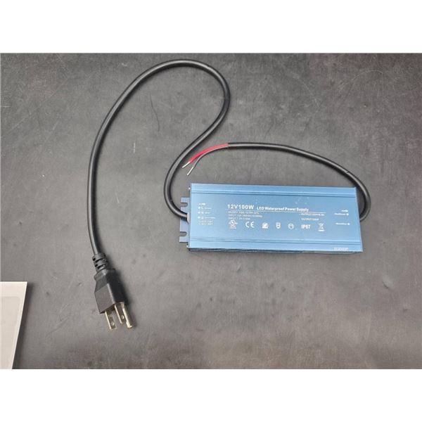12V 100W LED Waterproof Power Supply with Model YSG-12-100-0742