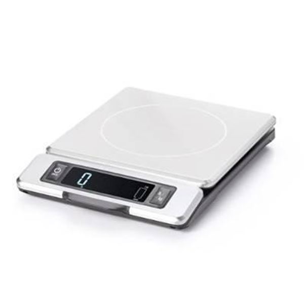 OXO Good Grips Stainless Steel Scale with Pull-Out Display, 5 kg Capacity
