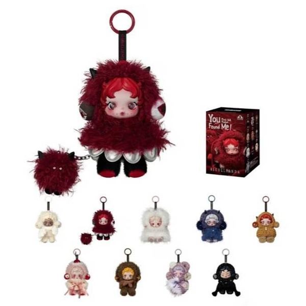 ‘You Found Me’ Blind Box Plush Doll Pendant by Skullpanda
