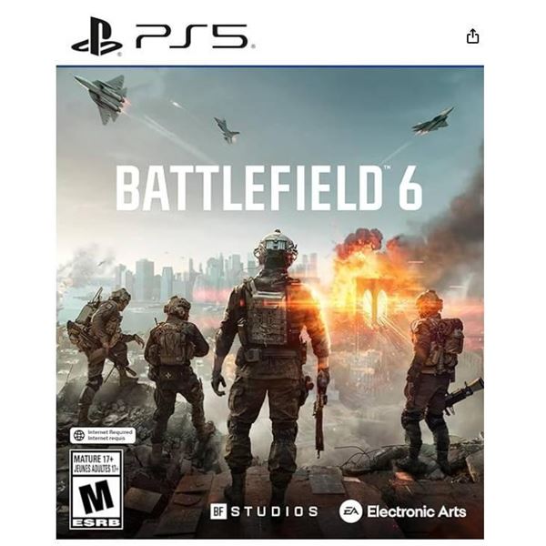 Battlefield 6 for PlayStation 5 (PS5), M-Rated