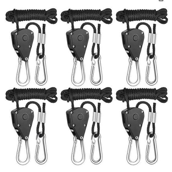 Rope Ratchet Hanger Pack of 6 With Model Number X002SPXH5V