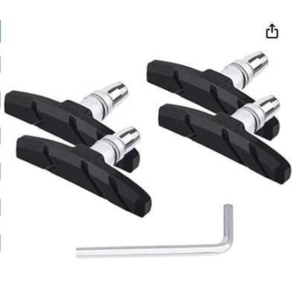 V Brake Pads with 70mm Length and Installation Tool