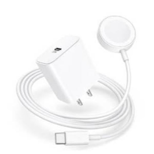 USB C Watch Charger with Magnetic Charging Cable for Apple Watch Series