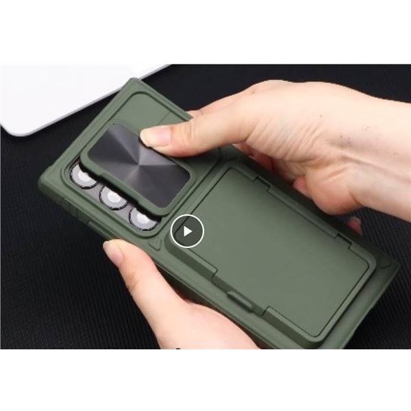 Green Protective Case for Samsung S23 Phone