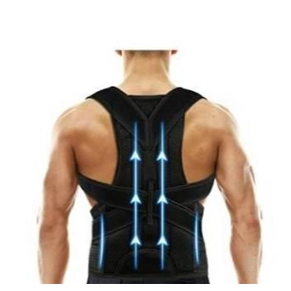 Adjustable Back Brace Posture Corrector for Waist and Lumbar Support (29-33 Inches)