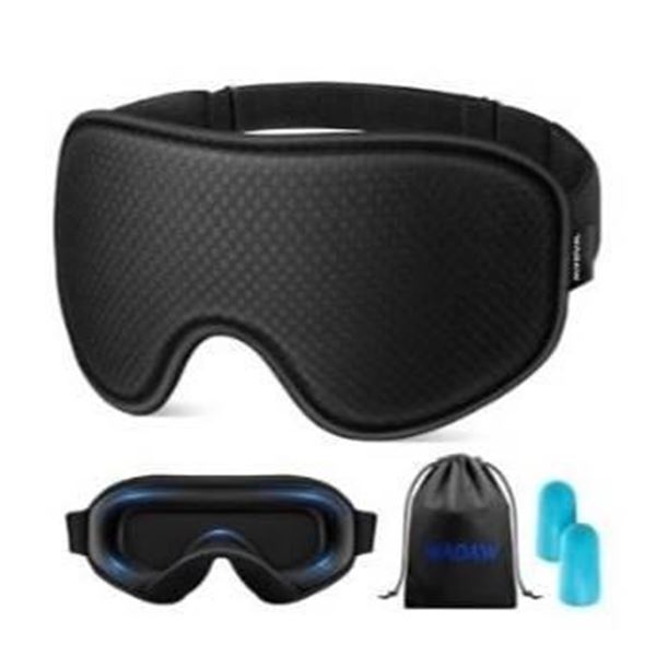WAOAW 3D Blackout Sleep Mask Travel Essentials for Men and Women