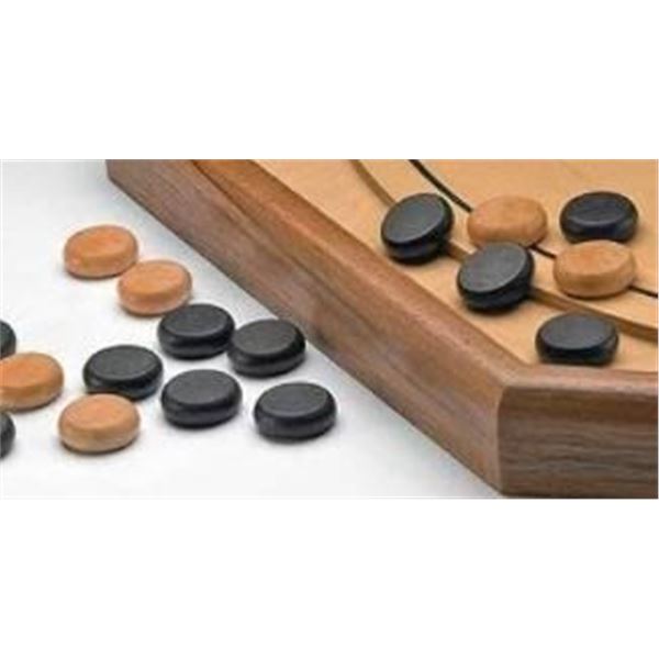 Kroeger Classic Game Pieces for Crokinole, Checkers, and Backgammon