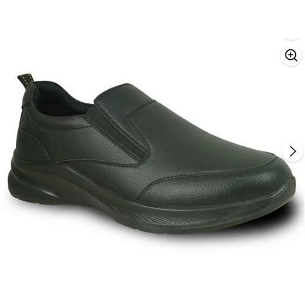 vangelo Professional Slip Resistant Men Slip On Work Shoe for Food Service Health Care Nurse JIMMY-3