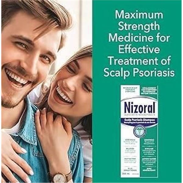 Nizoral Scalp Psoriasis Shampoo, 200 mL