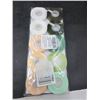 Image 1 : 10 Rolls of 3/8-Inch Cloth Ribbon in Assorted Colors
