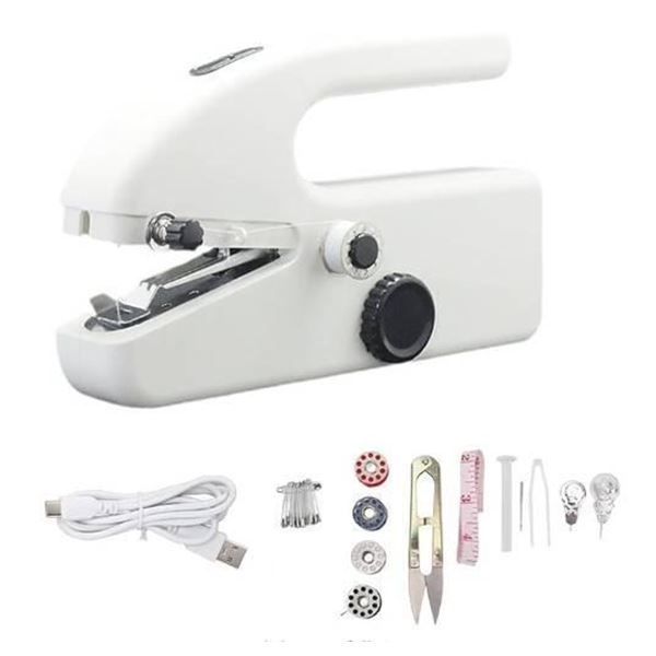Mini Handheld Sewing Machine, Model S1, with Accessories