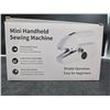Image 3 : Mini Handheld Sewing Machine, Model S1, with Accessories