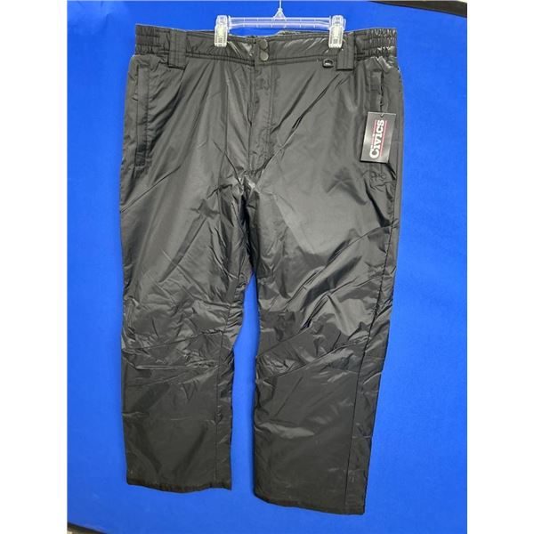 Civics Black Pants Model 7AVECY1-882 in Size XL Tall