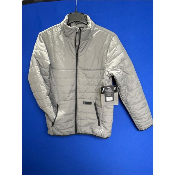 Fox Racing Powell Puffy Jacket, Lightweight Insulated, Size MD, Dark Gray