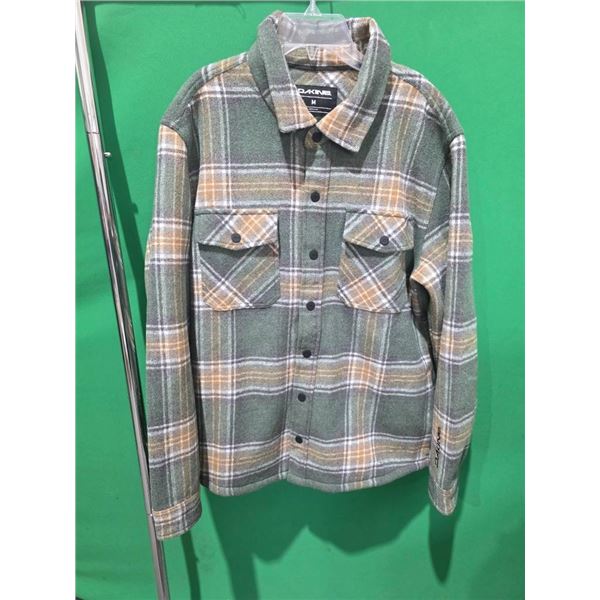Dakine Women’s Fleece Lined  Plaid Long Sleeve Shirt, Size M