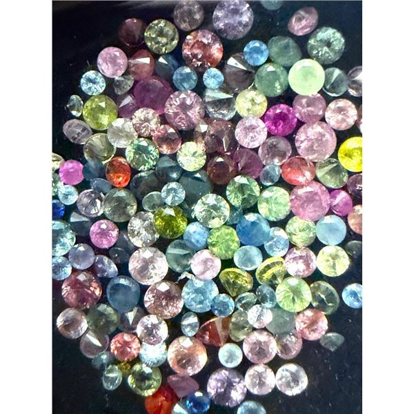 $100,  FANCY COLOR TOURMALINE 0.5-2MM (APP 2ct) GEMSTONE, retail value $100
