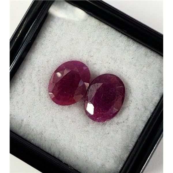 $100,  GENUINE RUBY 6X8MM (APP 3.4ct) GEMSTONE, retail value $100