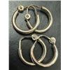Image 1 : $40, SILVER(1.5g),  SMALL HOOP EARRING, retail value $40