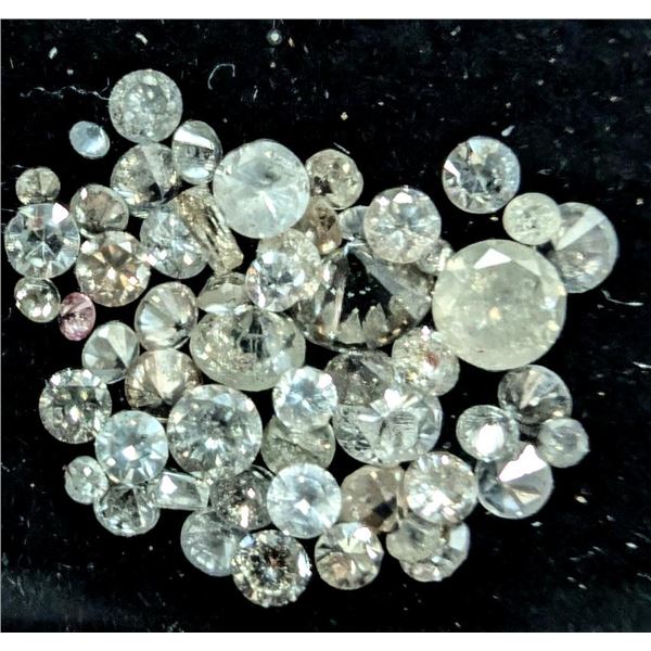 $2000,  LOOSE NATURAL ASSORTED SIZE DIAMOND (APP 1ct) , retail value $2000