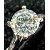 Image 4 : $2835, PLATINUM PT950 LAB DIAMOND (0.76ct)RING, size 5, appraised value $2835, ring resizeable for $