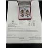 Image 4 : Sterling Silver Smoky Quartz Earrings -APPRAISED $1650