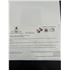 Image 4 : Silver Ruby Stud Earring Set -APPRAISED $1015