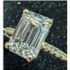 Image 1 : $2300, 10K(1.46g), LAB DIAMOND  (1.55+0.06ct) RING, appraised value $2300