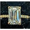 Image 2 : $2300, 10K(1.46g), LAB DIAMOND  (1.55+0.06ct) RING, appraised value $2300