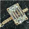 Image 3 : $2300, 10K(1.46g), LAB DIAMOND  (1.55+0.06ct) RING, appraised value $2300