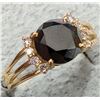 Image 1 : $2500, 10K(2.09g), BLACK DIAMOND (1.7+0.1ct)RING, size 6.5, appraised value $2500, ring resizeable f