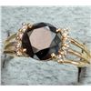 Image 3 : $2500, 10K(2.09g), BLACK DIAMOND (1.7+0.1ct)RING, size 6.5, appraised value $2500, ring resizeable f