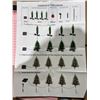 Image 2 : Homeleo 4 Set Solar Christmas Tree Decor Lights.